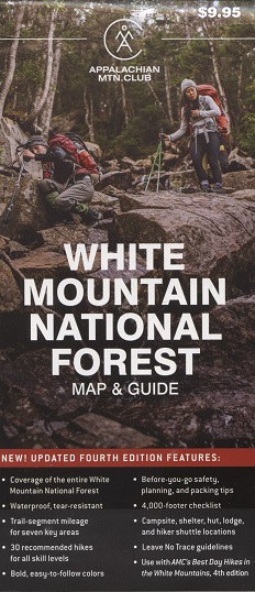 AMC White Mountain National Forest Map & Guide (4th edition)
